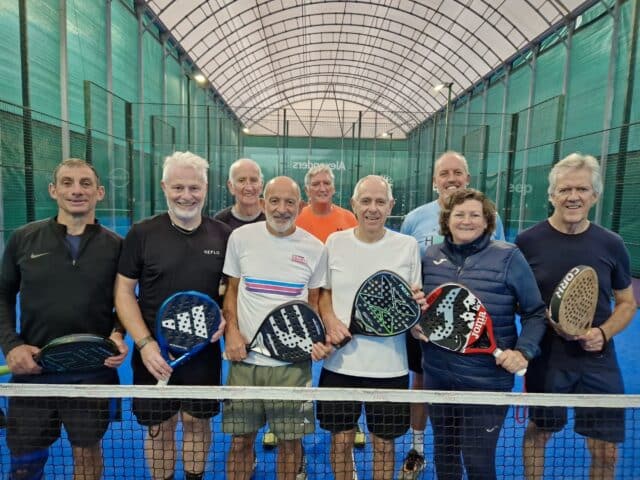 Legends Padel Tour gives UK seniors a competitive pathway