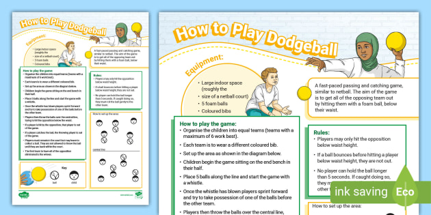 British Dodgeball primary rules keep school matches fast and inclusive