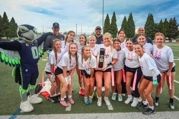 Tualatin wins overtime state title in landmark Oregon girls flag football game