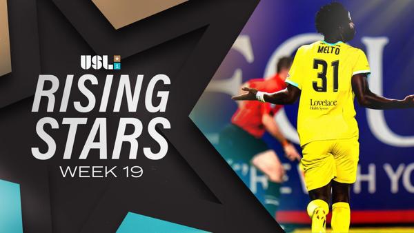 Melto scores first official goal as young talent shines in USL Cup