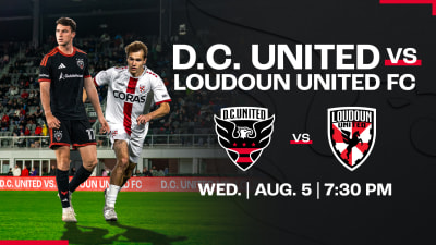 D.C. United announces 2026 DMV Derby against Loudoun United FC