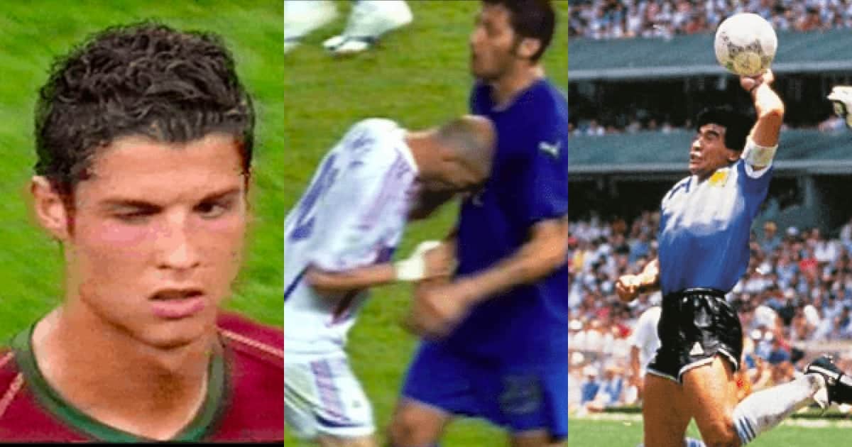 30 Scandalous Moments From The World Cup