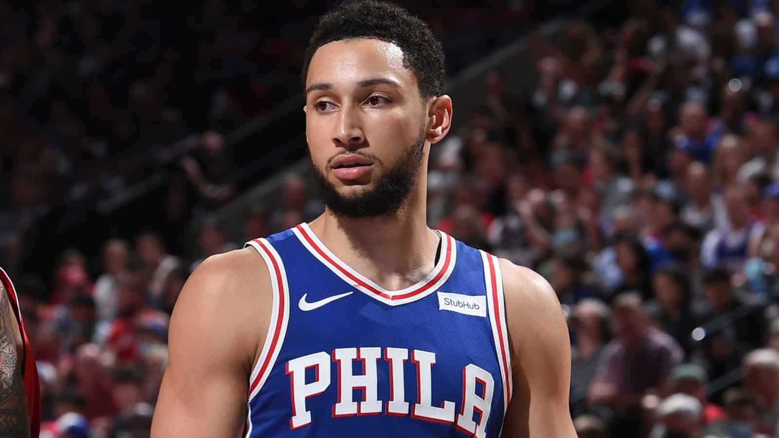 Skysports Nba Ben Simmons Philadelphia 76ers 5520321
