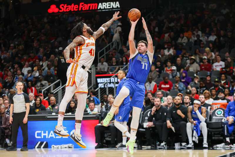Nba: Dallas Mavericks At Atlanta Hawks