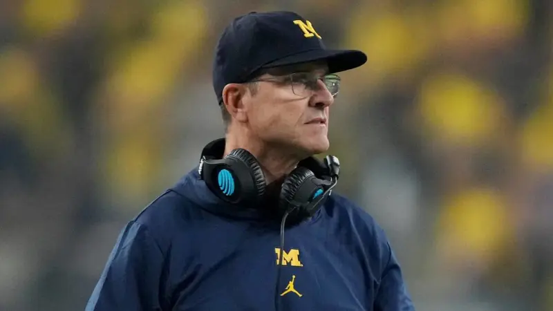 Jim Harbaugh Lines First Hc Interview Year