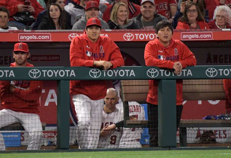 Mlb: Texas Rangers At Los Angeles Angels