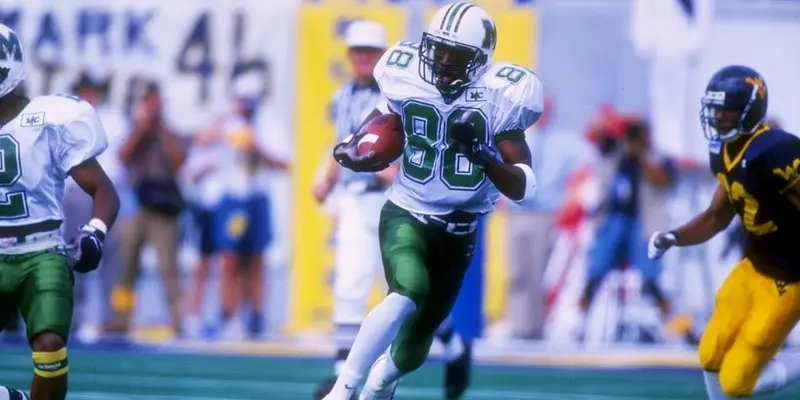 Randy Moss at Marshall