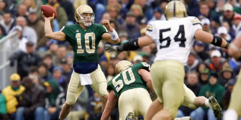 Brady Quinn, Notre Dame