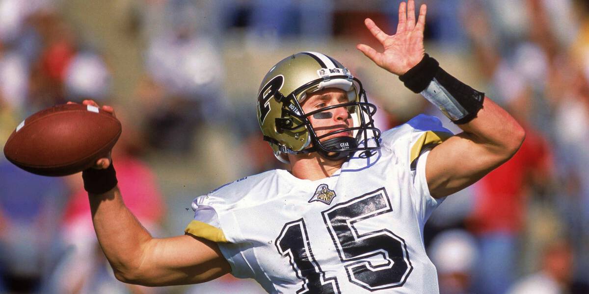 Drew Brees, Purdue