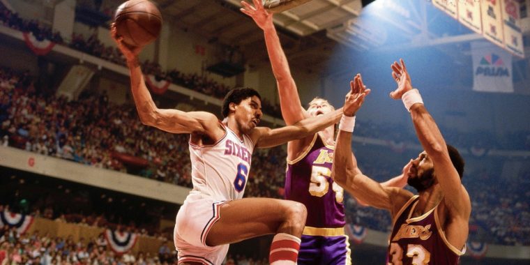 Julius Erving, 76ers