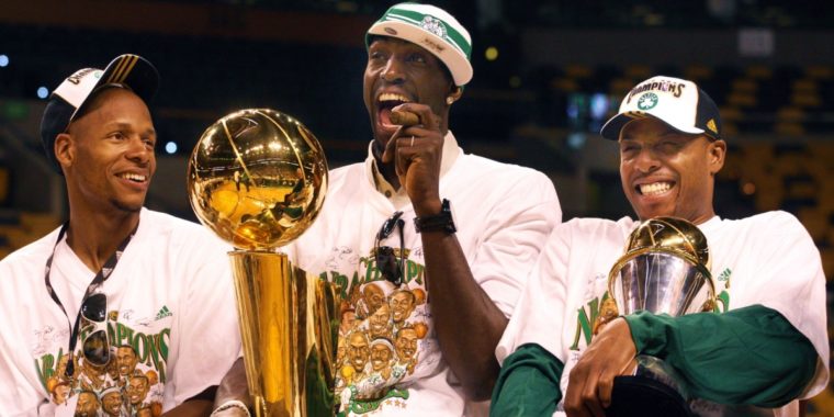 Garnett, Allen, Pierce-Celtics