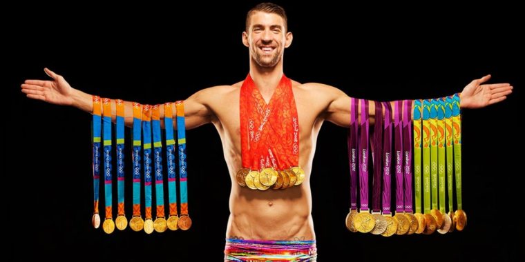 Michael Phelps Medals